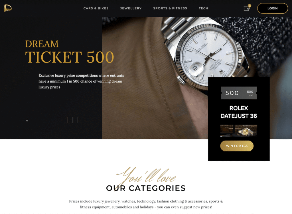 Dream Ticket 500